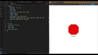 CSS Tutorial: Octagon Shape 