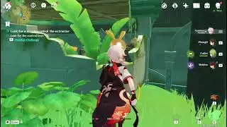 Genshin Impact - Mini Puzzle - Look For A Way To Control The Extractor 2 - Avidya Forest, Sumeru