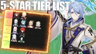 I Maxed Every 5-Star - Heres My Tier List (Genshin Impact)