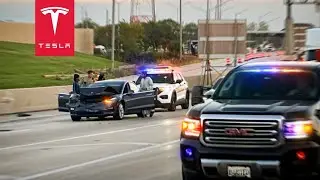 RECKLESS TESLA DRIVER CAUGHT LYING AFTER SHOCKING CRASH!