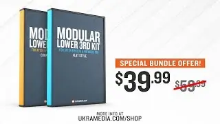Modular Lower Third Kit - Flat Style - Now Available!