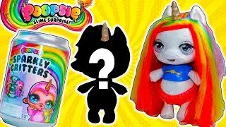 НОВИНКА МИНИ ЕДИНОРОЖКА ПУПСИ СЛАЙМ СЮРПРИЗ МУЛЬТИК С КУКЛАМИ ЛОЛ! POOPSIE SLIME SPARKLY CRITTERS