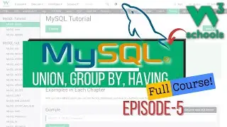 MySQL Full Course - 04 UNDERSTANDING JOINs in MySQL using W3Schools | Inner Join, Left Right Join
