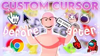 How to get a CUSTOM CURSOR!!! *Quick & Easy Tutorial* 2021 (Google Chrome)