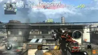 Black Ops: UNBELIVEBLE Long No-Scope Over Map Hack?