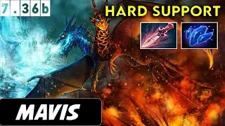 Mavis Jakiro Hard Support - Dota 2 Patch 7.36b Pro Pub Gameplay