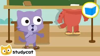 巴伯躲猫猫 🏫| Hiding Bob | Animated Stories for Kids in Chinese | Learn Chinese | Studycat
