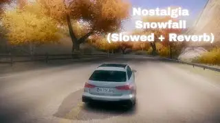 [NOSTALGIA] øneheart x reidenshi - snowfall (Slowed + Reverb) //AUDI RS6// Need For Speed HP2