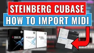 Steinberg #Cubase: How to Import MIDI  in Steinberg Cubase - OBEDIA Cubase Training