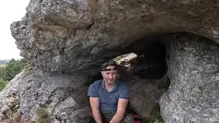 We were horrified when we saw the treasure chest in the rock!!!