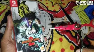 Suan30 Vlogs / Unboxing Switch Game / My Hero Academia 2