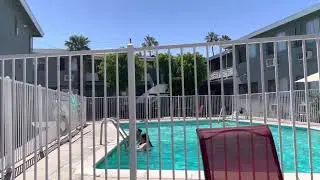 Vriana & Vianca are doing swimming practices at the our pool during summer.