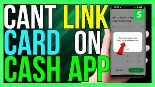How to Fix Cash App Can't Link Card at This Time Issue (2024)
