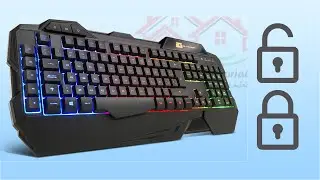 طريقة قفل وفتح لوحة المفاتيح الخاصة بحاسوبك (How to lock and unlock the keyboard of your PC)