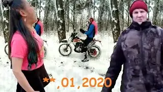 Январь 2020. Небольшая мотопрогулка. Архив.
