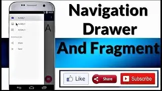 [ KOTLIN ] NAVIGATION DRAWER , SIDE BAR , FRAGMENT IMPLIMENT || ANDROID STUDIO TUTORIAL
