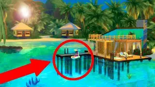 Sims 4 Island Living Beach Shack Build!