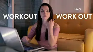 Workout or Work Out: What's the Difference? English Vocabulary, Grammar, and Writing with Alisha