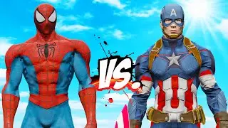 SPIDER-MAN vs CAPTAIN AMERICA - EPIC SUPERHEROES WAR