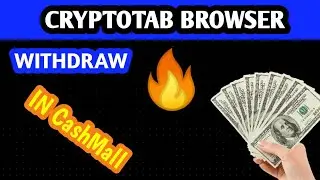CRYPTOTAB BROWSER WITHDRAW METHOD\CRYPTOTAB BROWSER SY WITHDRAW KA TARIKA