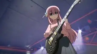 Bocchi Absolutely Playing Her Heart Out (Free Bird)