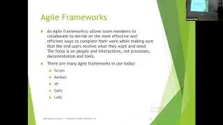 Agile Business Analyst - Session 2 (10312020) - SDLC