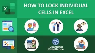 How To Lock Individual Cells In Excel || Unlock Cells In Excel