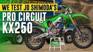 Motocross Action tests Jo Shimodas Factory Pro Circuit Kawasaki KX250!