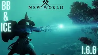 New World 1.6.6 Ice/Blunderbuss Arena & Small Scale PvP Build!