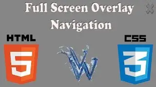CSS Fullscreen Overlay | HTML5 and CSS3 Beginners Tutorials | Transparent Amazing Techno Tutorials