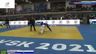73 kg Чакиров В Коловердов Ф 08 11 2021 Т3 Первенство России по дзюдо до 18 лет, ИЖЕВСК