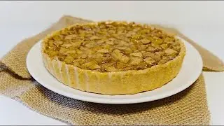 TARTA VEGANA CU MERE SI SCORTISOARA: un desert crocant si delicios!
