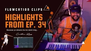 Curtiss King Goes Crazy In FL Studio 20 After Reboot | Flowcation Clips