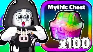 I Opened 100 MYTHIC CHESTS in SpongeBob TD!