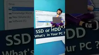 🚩🚩Advance Windows Trick 🙄 How to check SSD or HDD in Laptop 