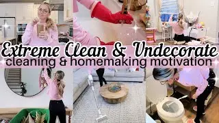 *NEW* EXTREME CLEAN AND UNDECORATE WITH ME TIFFANI BEASTON HOMEMAKING 2023