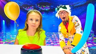 Nastya and friends as hosts of a talent show