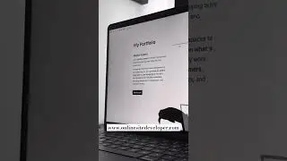 how make free portfolio website