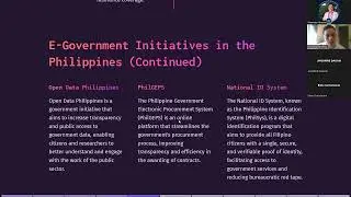 E Government Initiatives and Projects