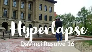 Easy Hyperlapse Tutorial | DaVinci Resolve 16