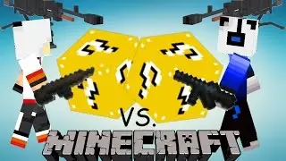 מיינקראפט- Lucky Block Challenge- רובים!
