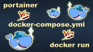 Portainer vs Docker Compose vs Docker run ( same Jellyfin application deployed 3 different ways ! )