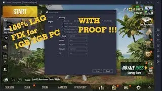 100% lag fix for 1GB/2GB  PC low end pc PUBG Mobile v.0.8.0.9348 ll Tencent Gaming Buddy ll