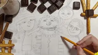 I draw GRU! Я рисую Грю!