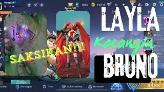 Layla vs Bruno ancoorrr ‼️ GERCEP GG⚡️⚡️