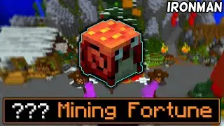 This Pet BREAKS Mining Fortune! (Hypixel Skyblock IRONMAN) [118]