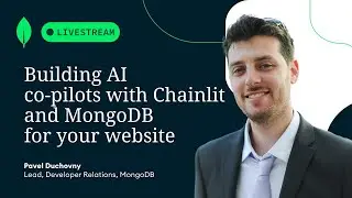 Building AI co-pilots with Chainlit and MongoDB for your website