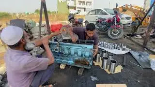 LIUGONG LOADER 835H - Weichai wp6g125 full Engine Reparing tutorial - ( 6.75L bore & strock 105*130)