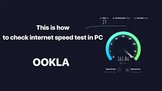 This is how to check speed test in Internet Browser |  CompLearning