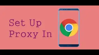 Setup Proxy in Chrome